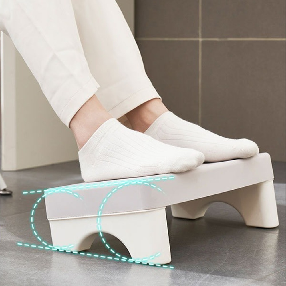 Footrest Under Desk - Ergonomiczna podpórka pod stopy z polipropylenu,